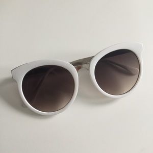 Pretty White Sunglasses